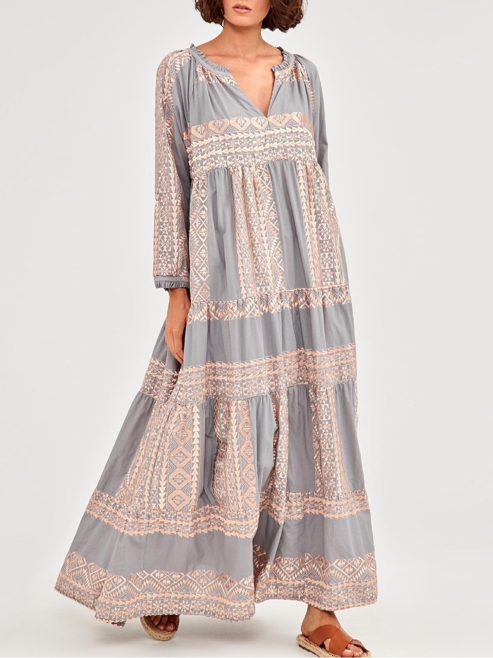 Greek Archaic Kori Maxi Dress